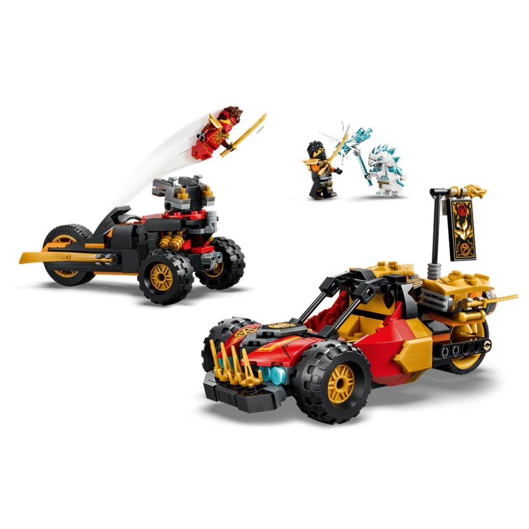 Lego 71864 Ninjago Kai and Cole's Combiner Vehicles