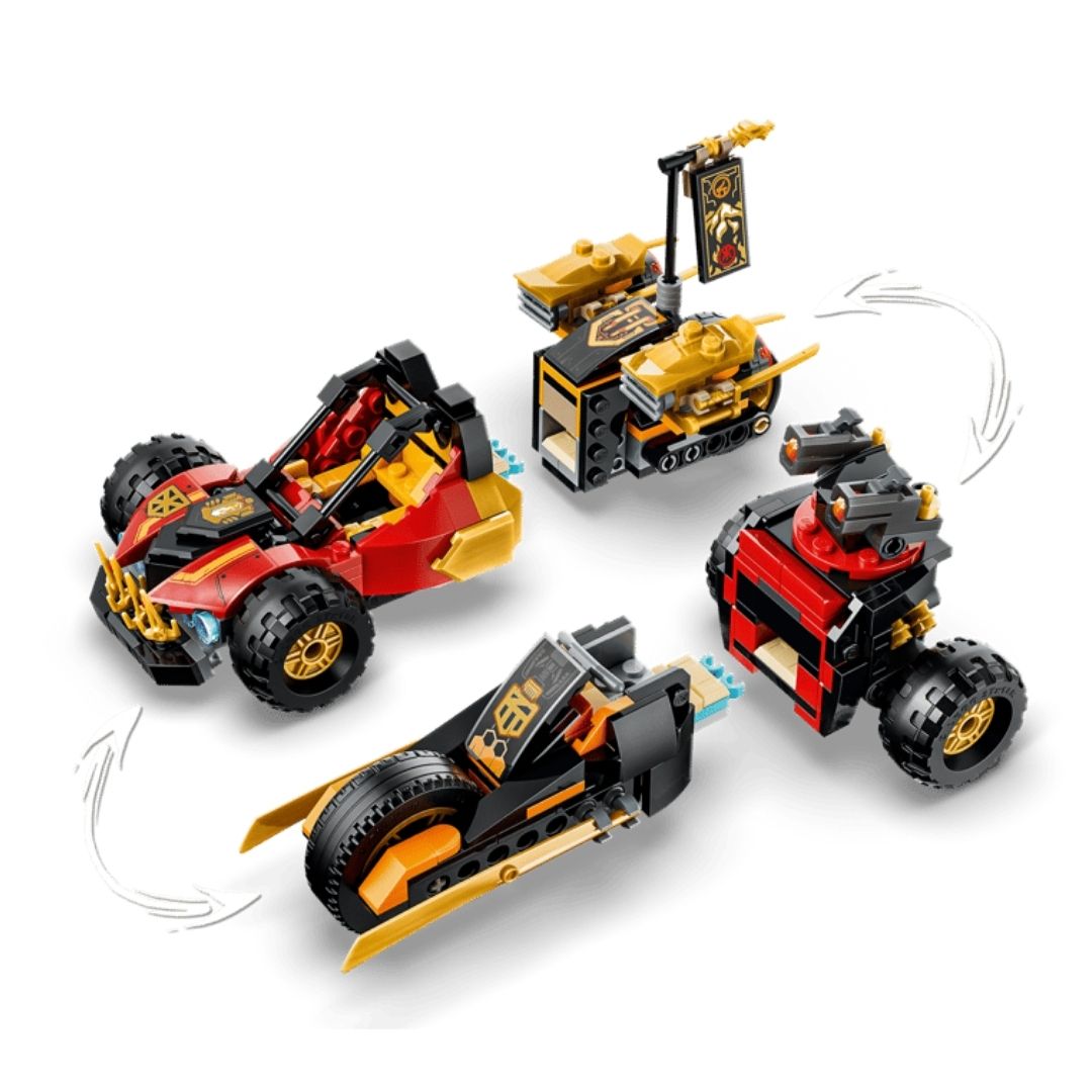 Lego 71864 Ninjago Kai and Cole's Combiner Vehicles