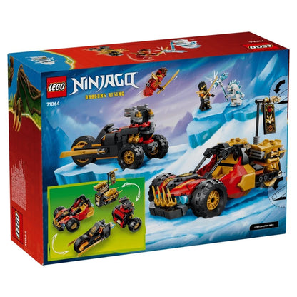 Lego 71864 Ninjago Kai and Cole's Combiner Vehicles