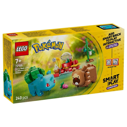 Lego 72155 Pokemon SMART Play Berry Bash with Bulbasaur and Bidoof