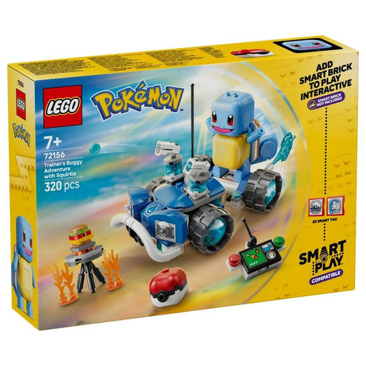 Lego 72156 Pokemon SMART Play Trainer's Buggy Adventure with Squirtle