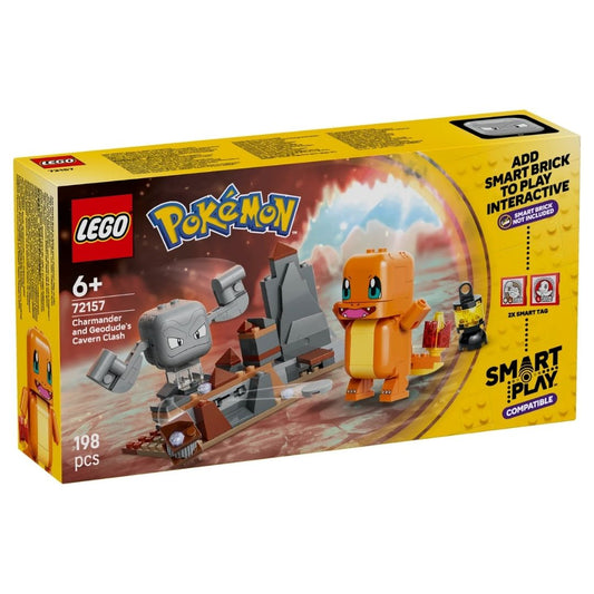 Lego 72157 Pokemon SMART Play Charmander and Geodude's Cavern Clash