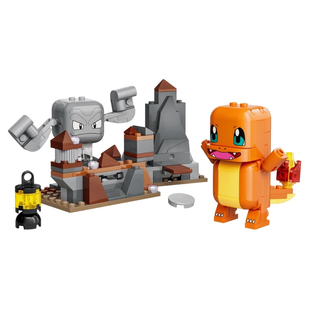 Lego 72157 Pokemon SMART Play Charmander and Geodude's Cavern Clash