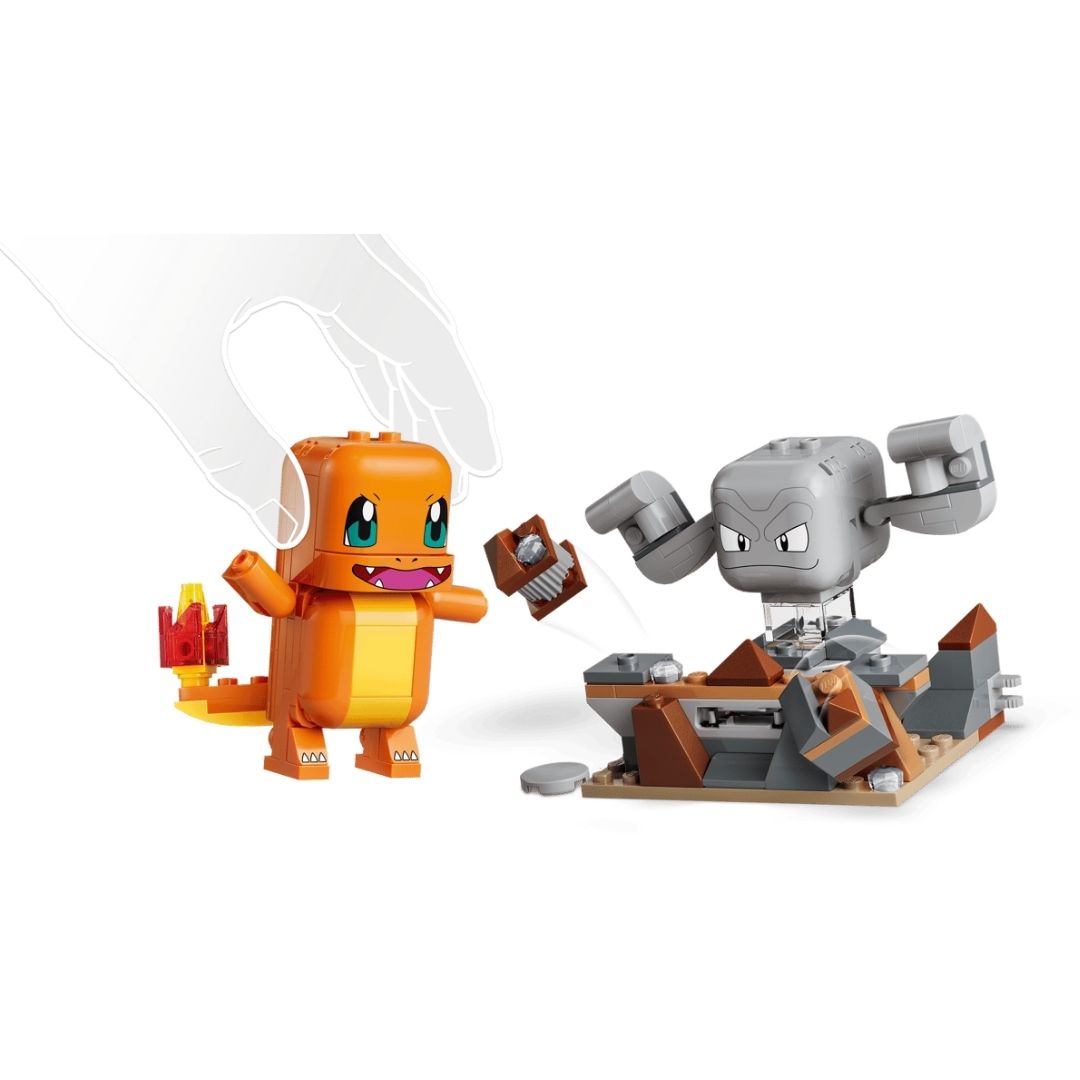 Lego 72157 Pokemon SMART Play Charmander and Geodude's Cavern Clash
