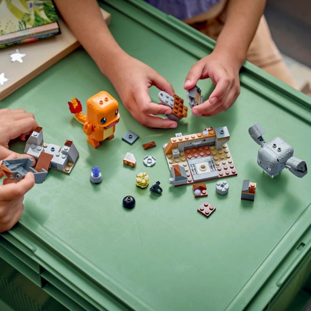 Lego 72157 Pokemon SMART Play Charmander and Geodude's Cavern Clash