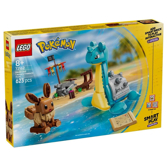 Lego 72162 Pokemon SMART Play Eevee and Lapras's Treasure Hunt