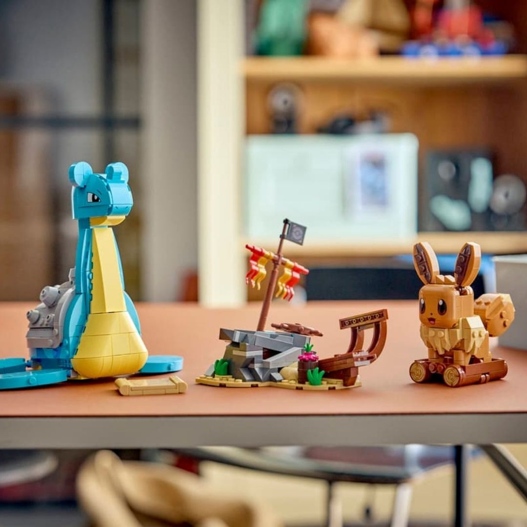 Lego 72162 Pokemon SMART Play Eevee and Lapras's Treasure Hunt
