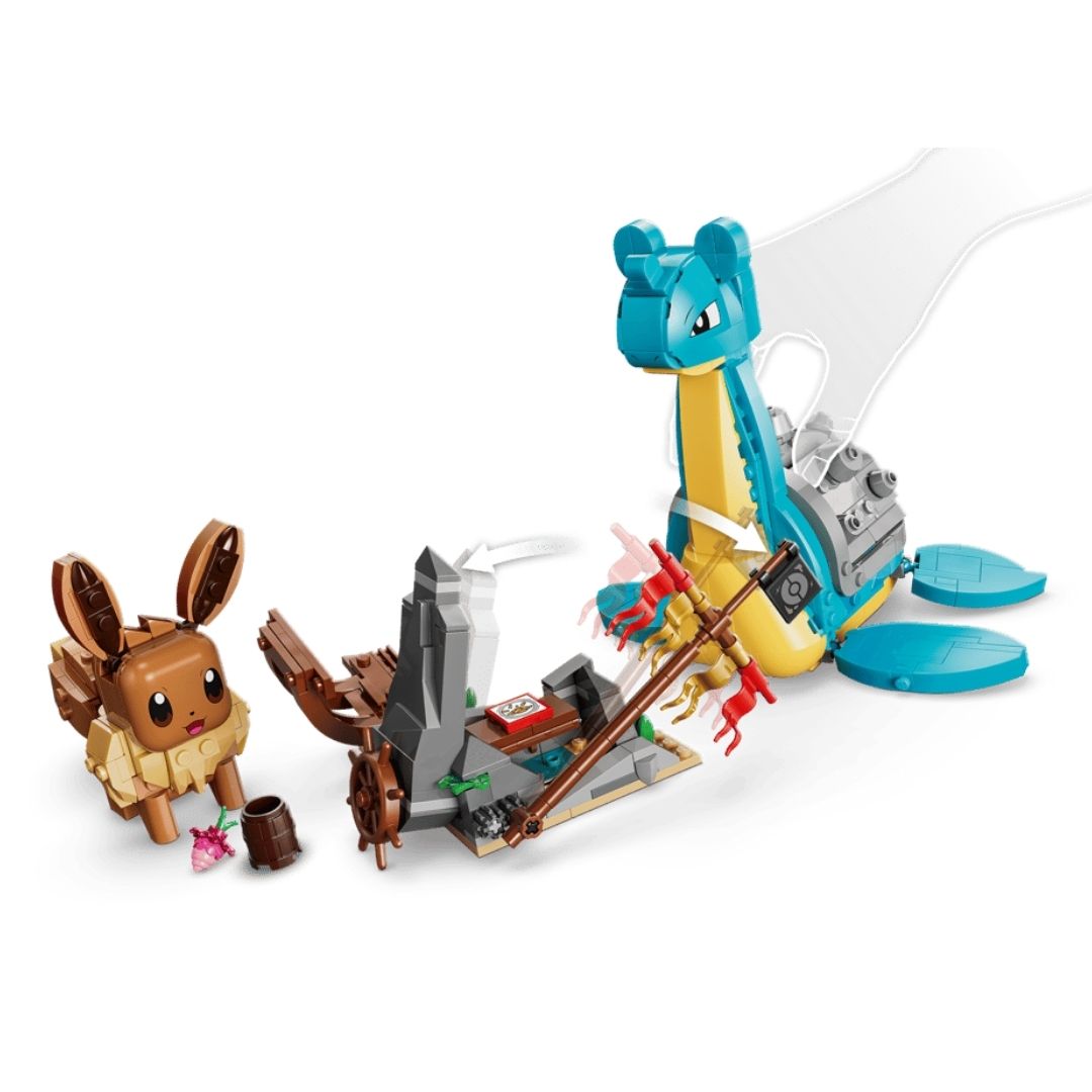 Lego 72162 Pokemon SMART Play Eevee and Lapras's Treasure Hunt