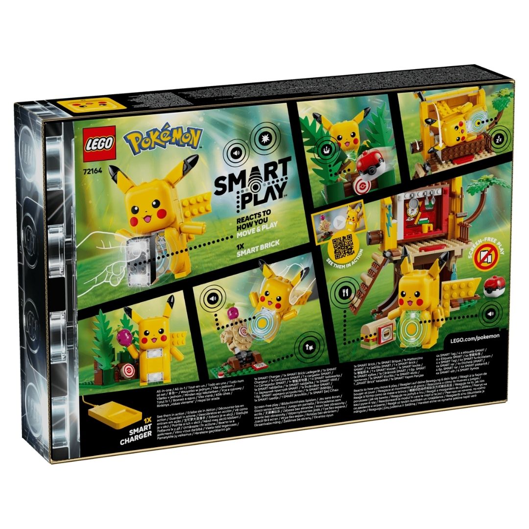 Lego 72164 Pokemon SMART Play Training House with Pikachu