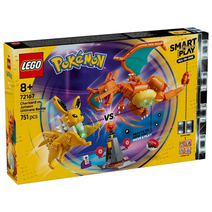 Lego 72167 Pokemon SMART Play Charizard vs. Jolteon Ultimate Battle