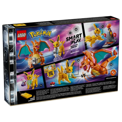 Lego 72167 Pokemon SMART Play Charizard vs. Jolteon Ultimate Battle