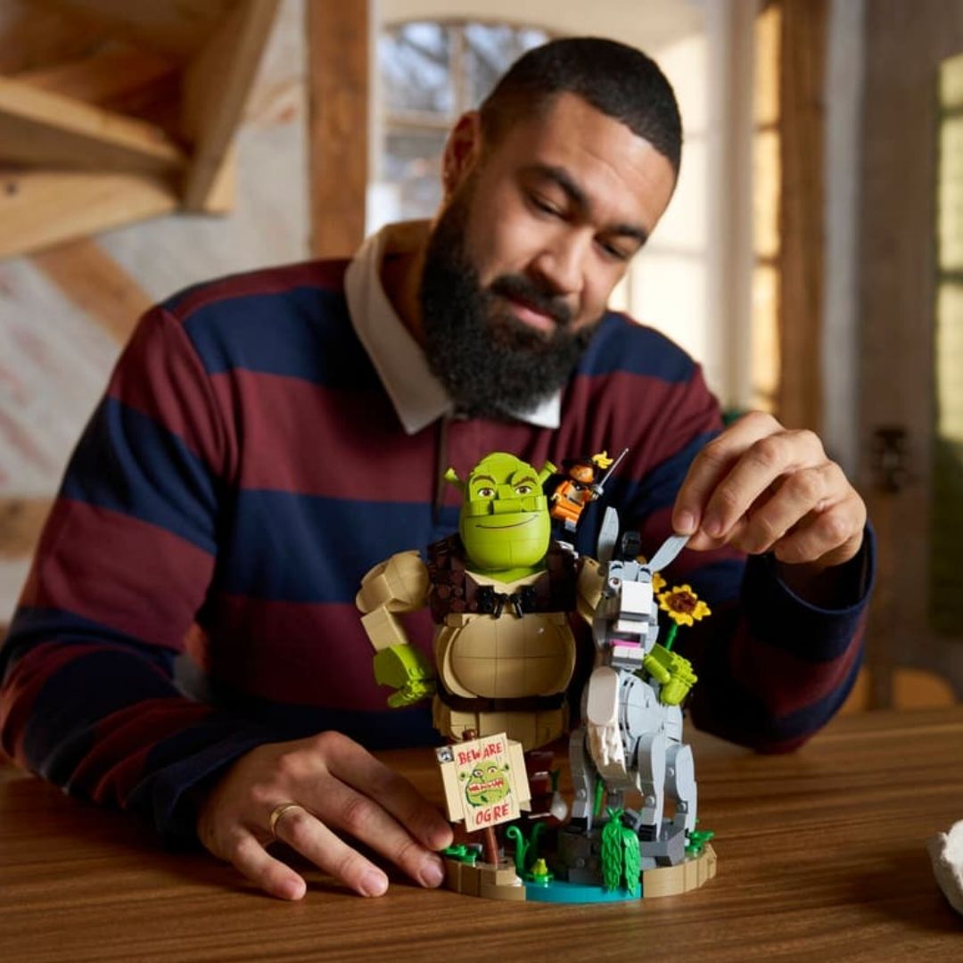 Lego 72423 Ideas Shrek, Donkey & Puss in Boots