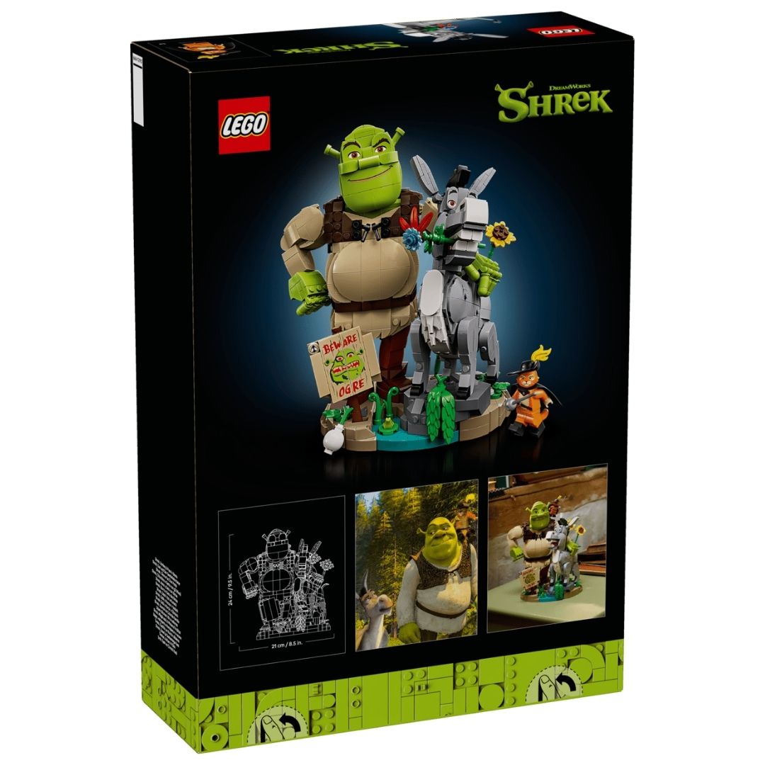 Lego 72423 Ideas Shrek, Donkey & Puss in Boots