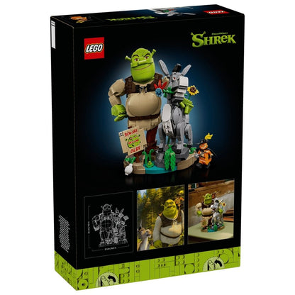 Lego 72423 Ideas Shrek, Donkey & Puss in Boots