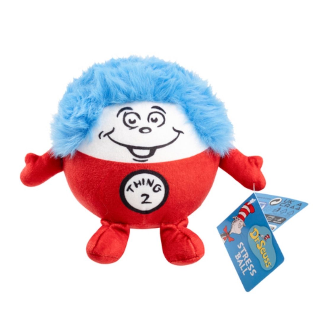 Dr Seuss Thing 2 Stress Ball Soft Toy