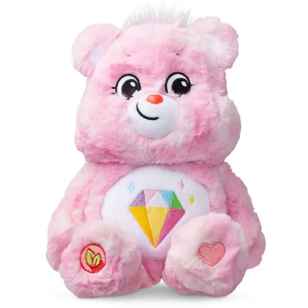 Care Bears Fuzzy Sparkle Heart Bear