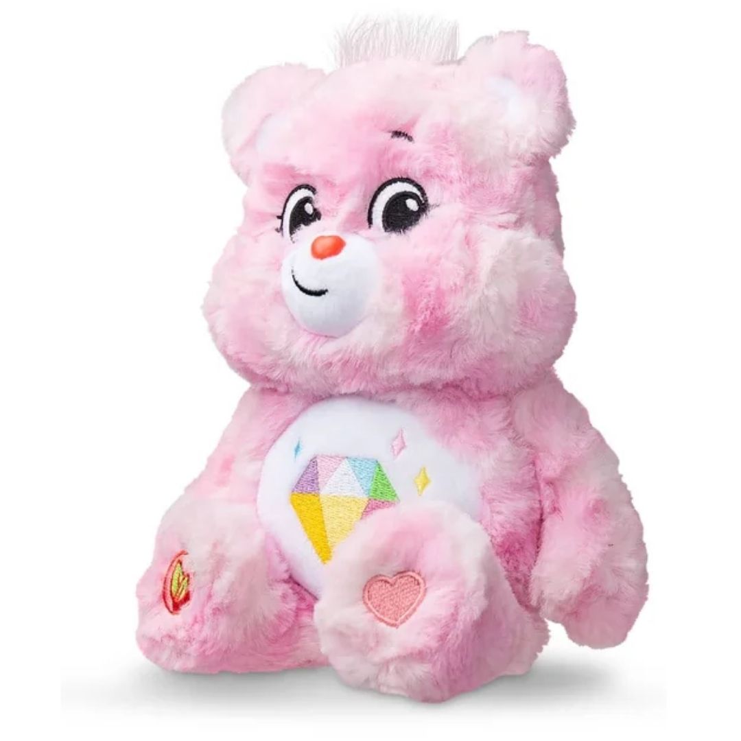 Care Bears Fuzzy Sparkle Heart Bear