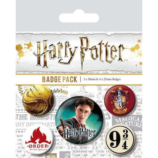 Toys N Tuck:Badge Pack - Harry Potter Gryffindor,Harry Potter