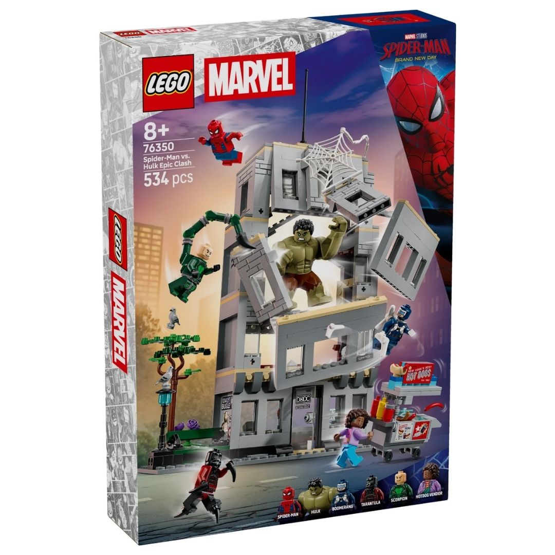 Lego 76350 Marvel Spider-Man vs Hulk Epic Clash
