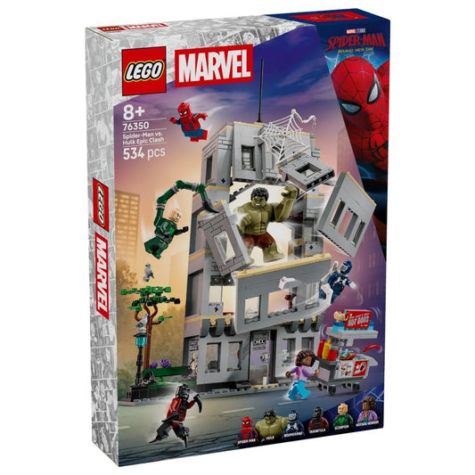 Lego 76350 Marvel Spider-Man vs Hulk Epic Clash