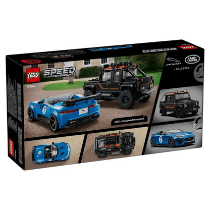 Lego 77264 Speed Champions Jaguar Project 7 & Land Rover Defender