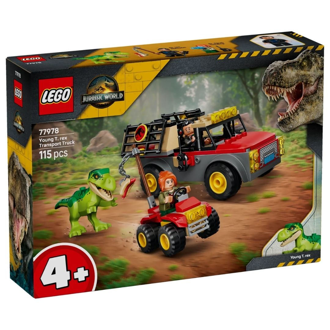 Lego 77978 Jurassic World Young T.Rex Transport Truck