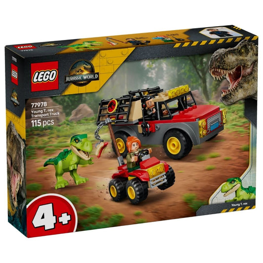 Lego 77978 Jurassic World Young T.Rex Transport Truck