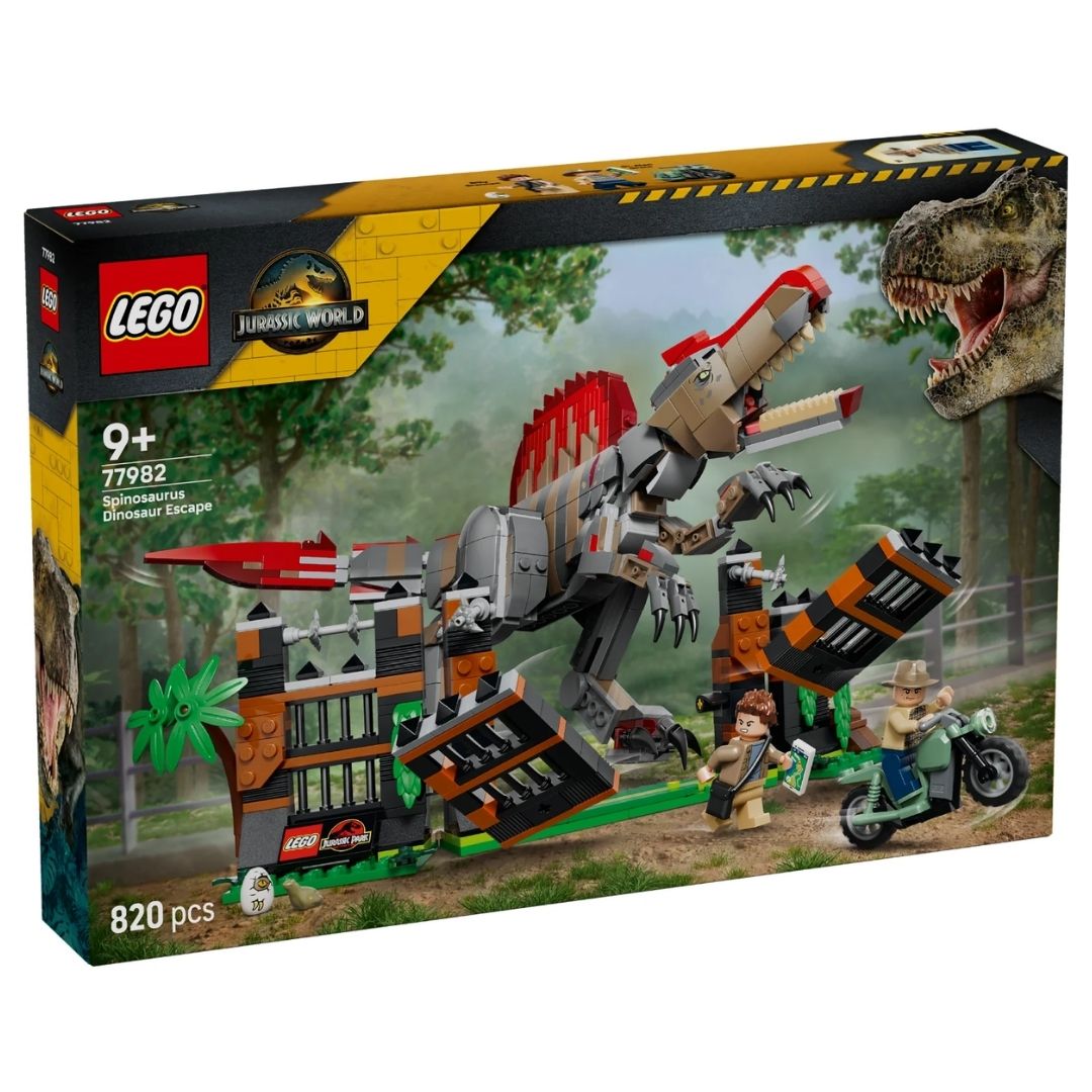 Lego 77982 Jurassic World Spinosaurus Dinosaur Escape