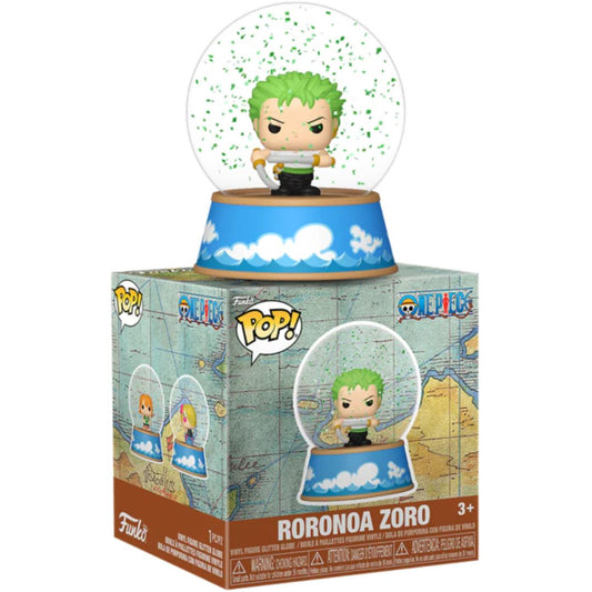 POP! Mini Glitter Globe: One Piece - Roronoa Zoro