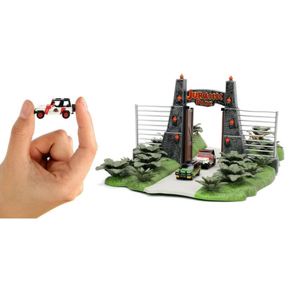 Jurassic Park Gate Diorama Nano Scene