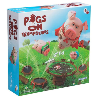 Pigs on Trampolines