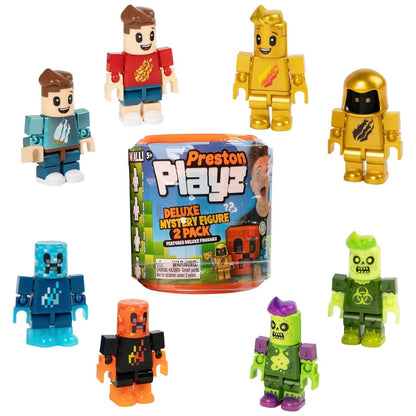 PrestonPlayz Deluxe Mystery Figure 2 Pack