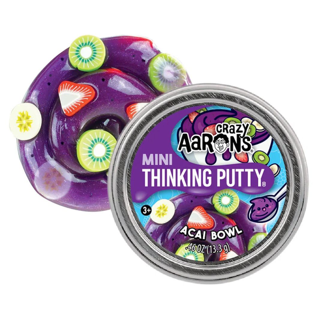 Crazy Aaron's Thinking Putty Acai Bowl Mini Tin