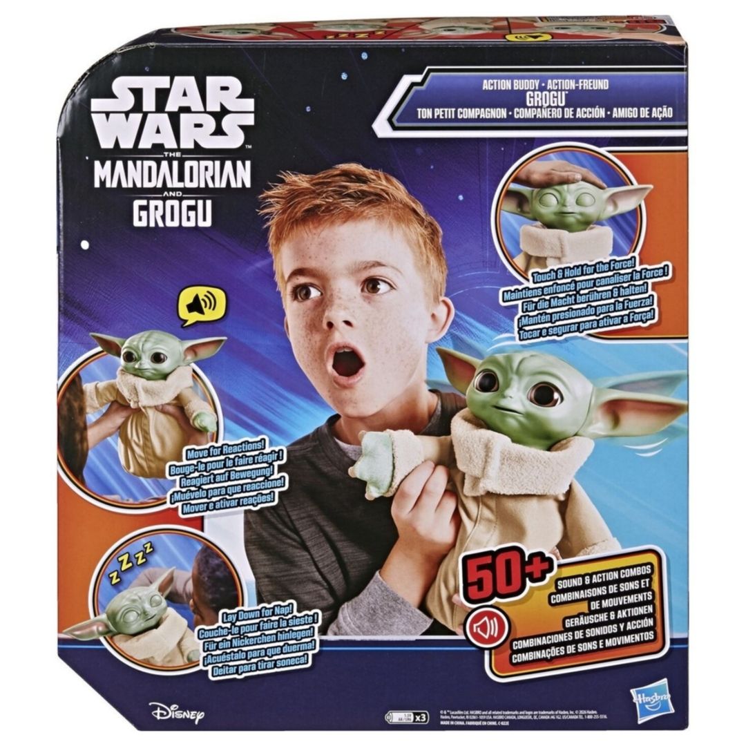 Star Wars The Mandalorian And Grogu Action Buddy Grogu