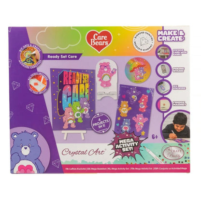Crystal Art Mega Activity Set - Care Bears Ready Set Care