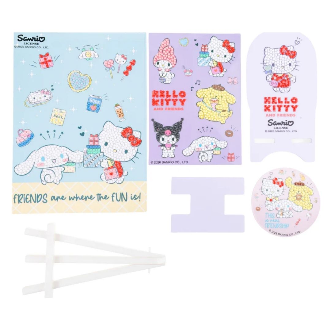 Crystal Art Mega Activity Set - Hello Kitty Real Friendship