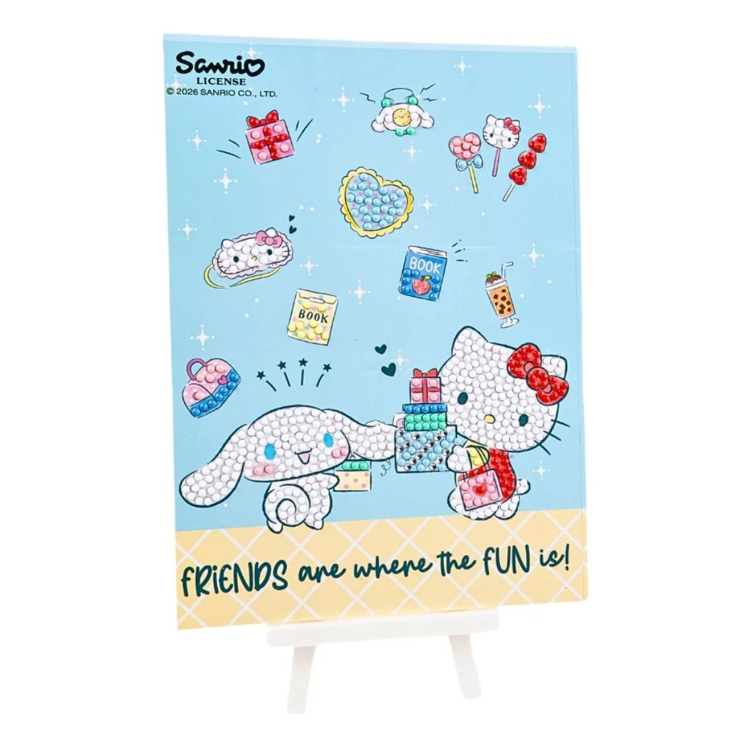 Crystal Art Mega Activity Set - Hello Kitty Real Friendship