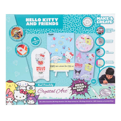 Crystal Art Mega Activity Set - Hello Kitty Real Friendship
