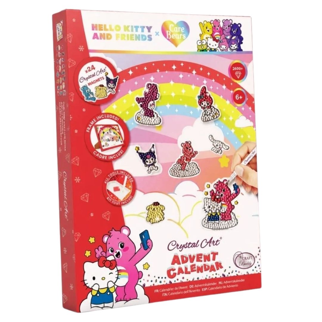 Crystal Art Hello Kitty & Care Bears Advent Calendar