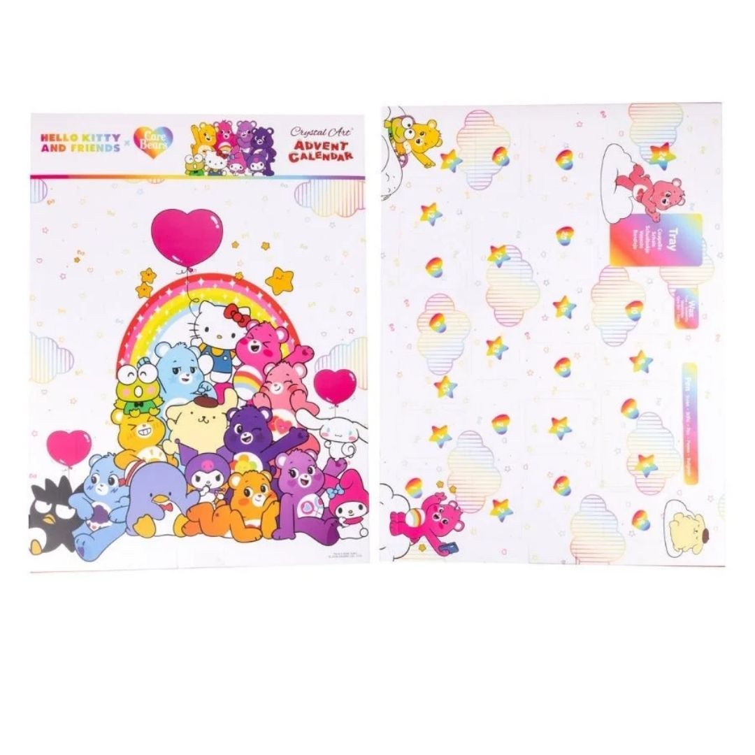 Crystal Art Hello Kitty & Care Bears Advent Calendar