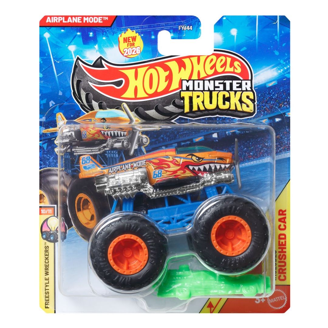 Hot Wheels Monster Trucks Airplane Mode