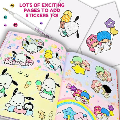 Crystal Art Hello Kitty & Friends Sticker Album Starter Pack