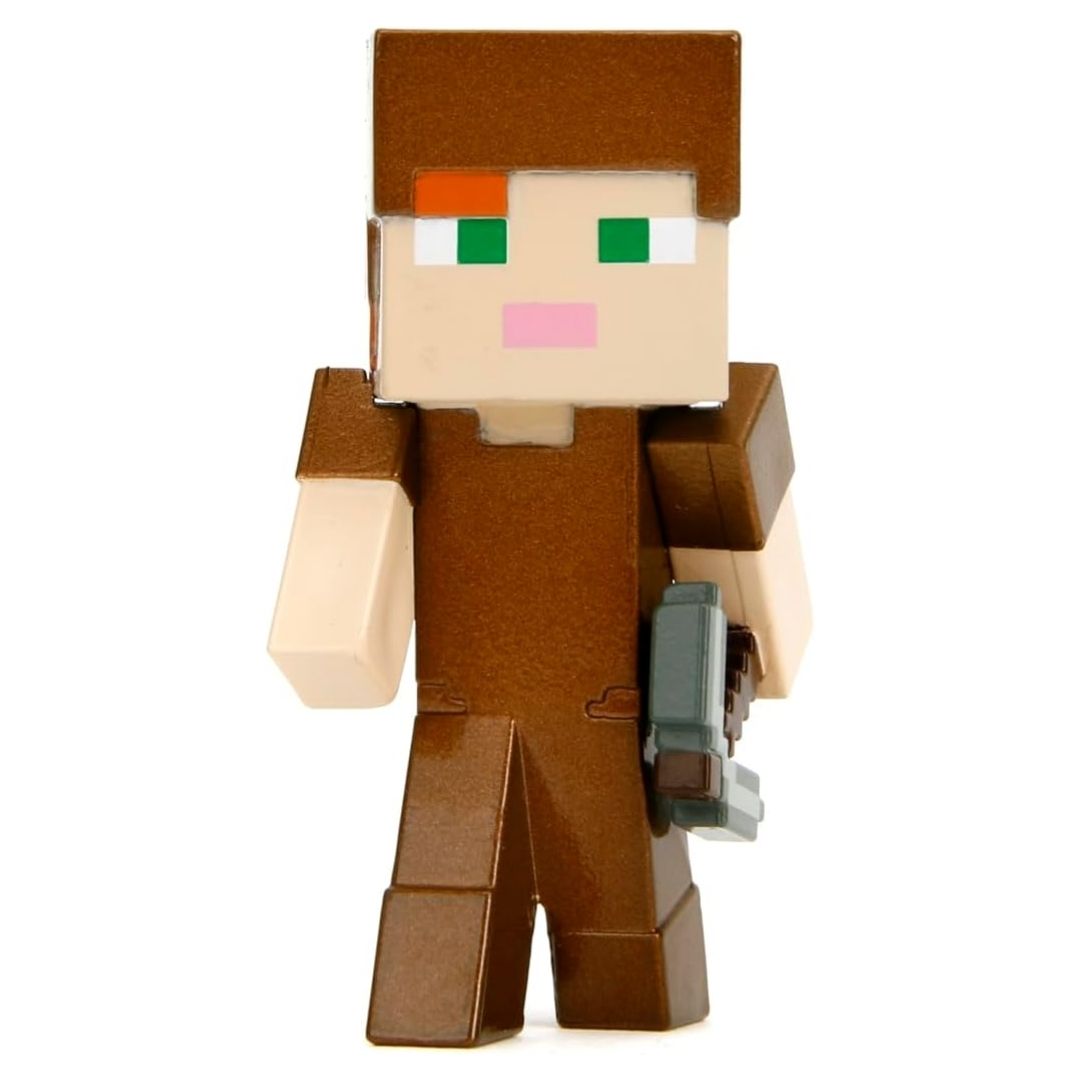 Jada 2.5 Inch Metalfigs Minecraft Alex in Leather Armor