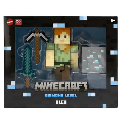 Minecraft Diamond Level Alex Figure