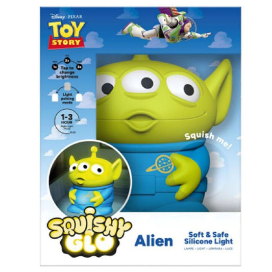 Disney Pixar Toy Story Alien SquishyGlo Silicone Desk Lamp
