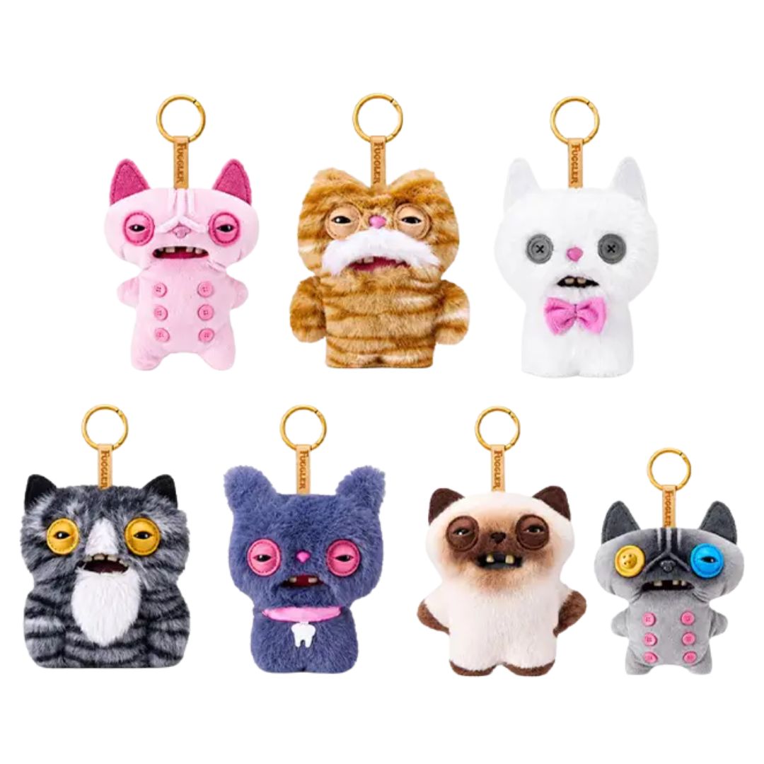 Fuggler Alley Cat 5-Inch Plush Bag Charm