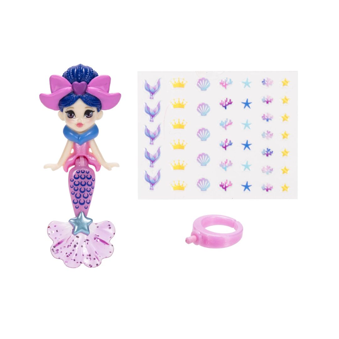 Ring Queens Wearable Mini Doll Ring Amethyst Mermaid