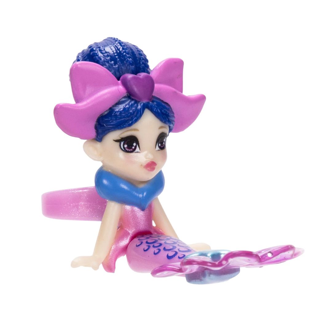 Ring Queens Wearable Mini Doll Ring Amethyst Mermaid