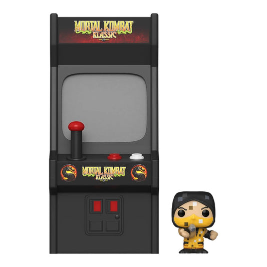 Bitty Pop! Arcade Display Mortal Kombat Klassic Scorpion