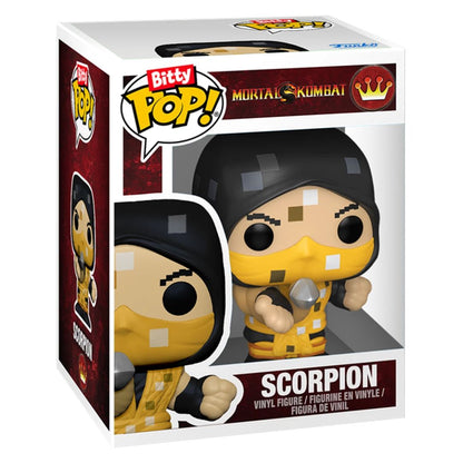 Bitty Pop! Arcade Display Mortal Kombat Klassic Scorpion